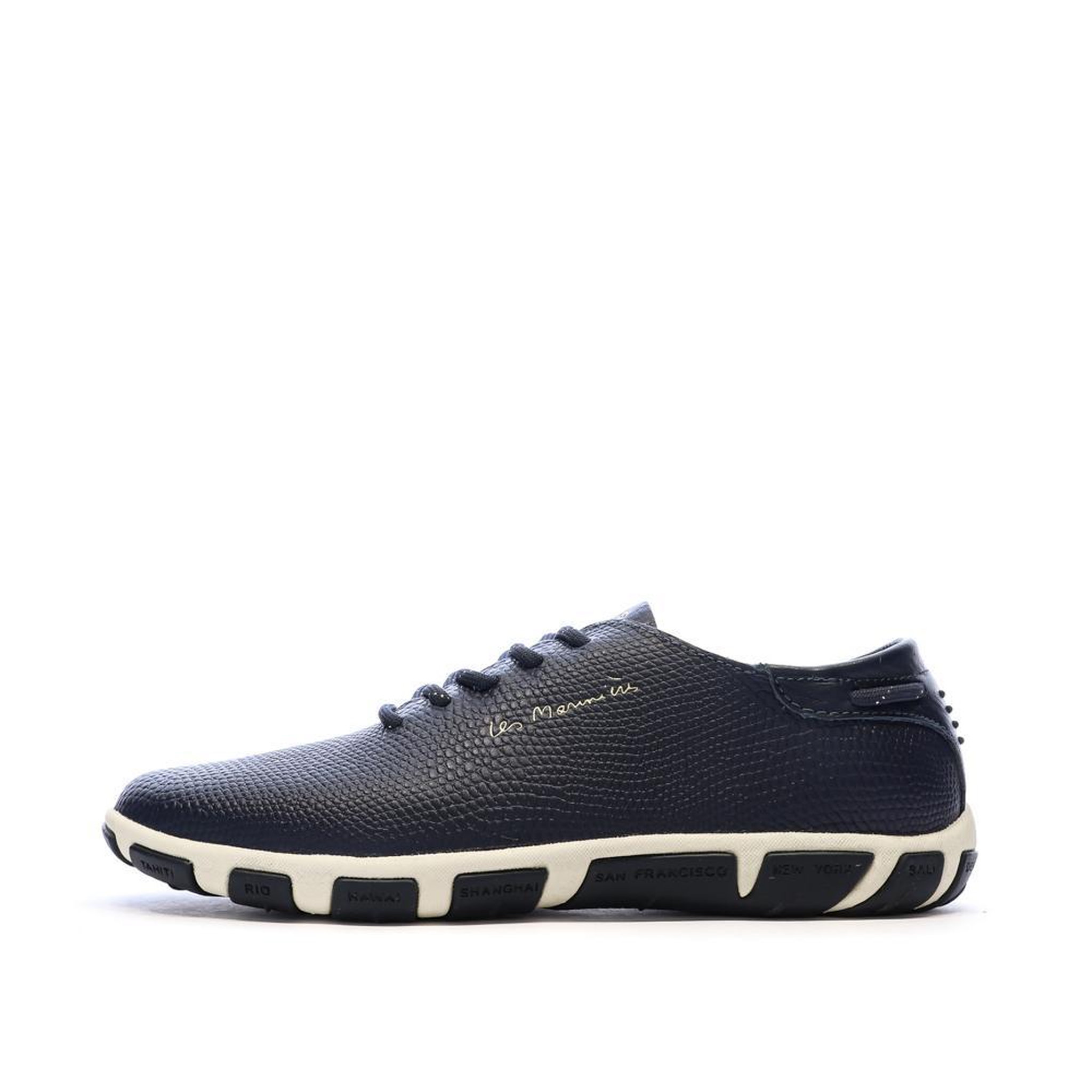 Voir la diapositive 1 : TBS Baskets Marine Femme TBS Cruiser Python