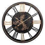 ATMOSPHERA Horloge Murale Avec Mécanisme  Clark  110cm Noir