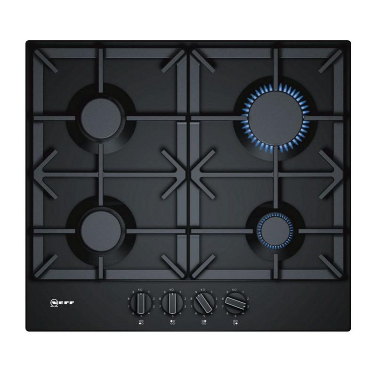 Neff Table de cuisson gaz 60cm 4 feux noir - t26ds49s0