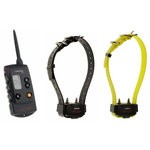 NUM'AXES Pack de dressage - NUM'AXES - CANICOM 800 - Pour 2 chiens - Noir / Jaune