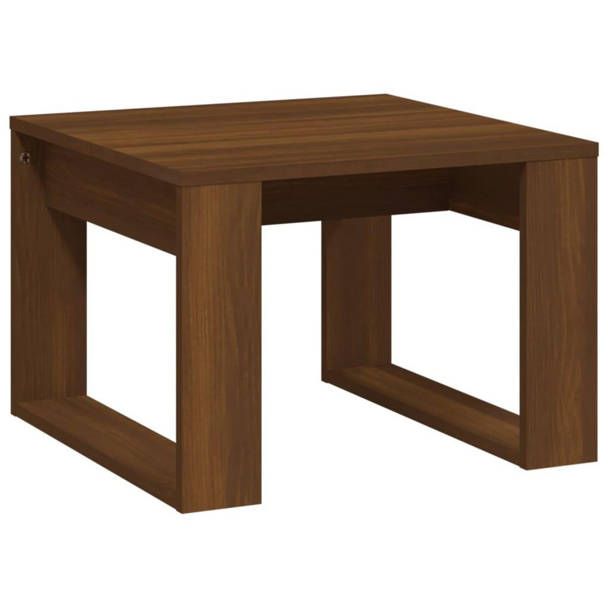 VIDAXL Table d'appoint Chene marron 50x50x35 cm Bois d'ingenierie