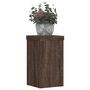 Voir la diapositive 3 : VIDAXL Supports pour plantes 2 pcs chene marron bois d'ingenierie