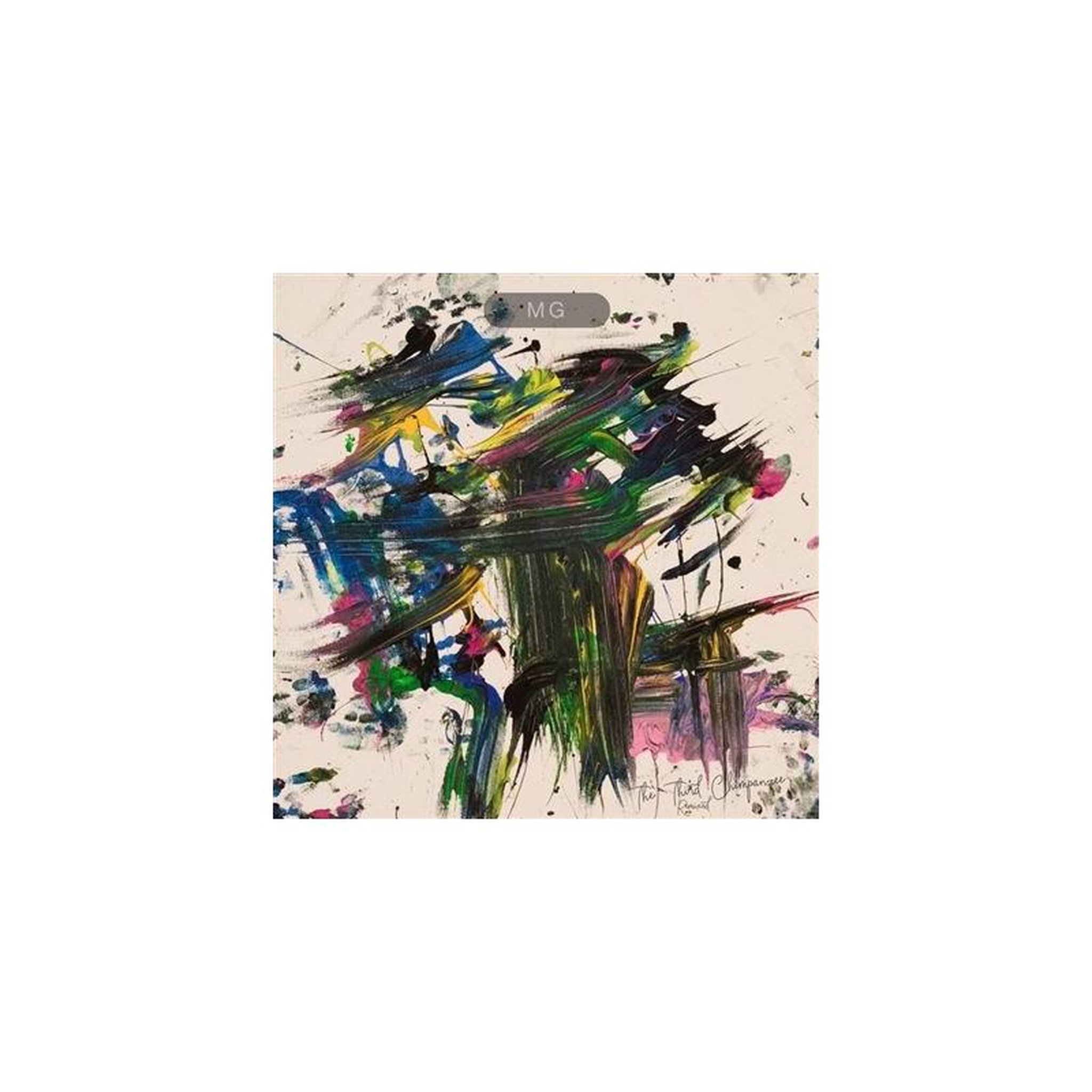 Vinyle double édition collector the third chimpanzee remixed - martin gore (vinyle bleu)