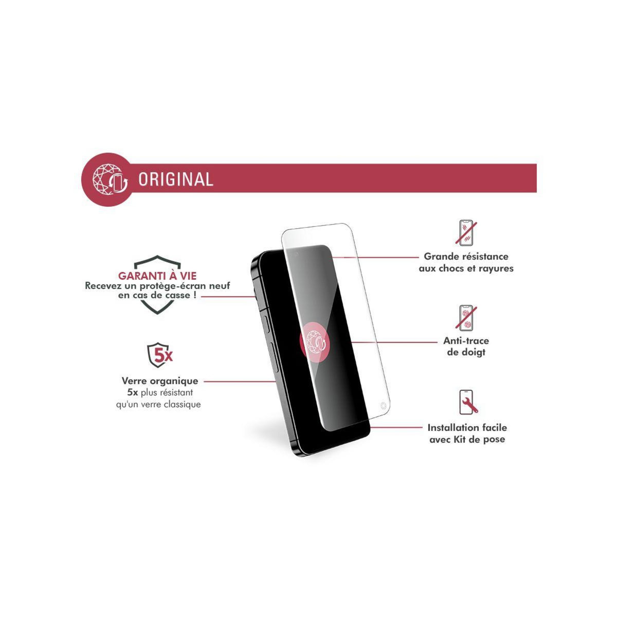 FORCE GLASS Protège écran Google Pixel 9 pro XL Original