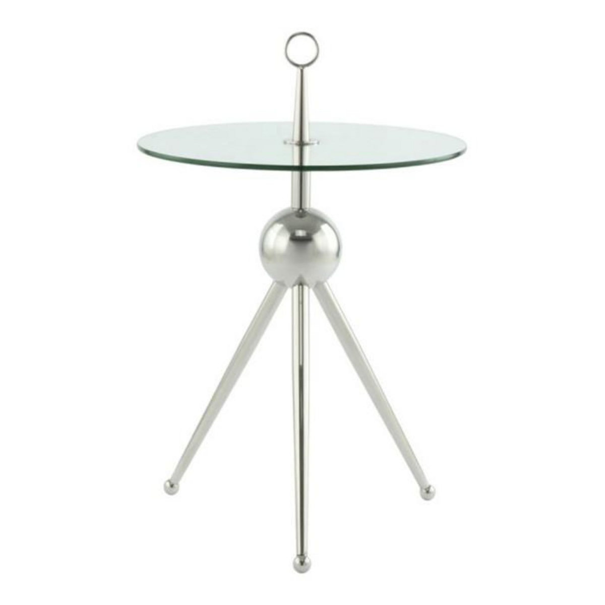 Paris Prix Table d'Appoint Design  Rodriga  53cm Argent