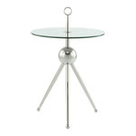 Paris Prix Table d'Appoint Design  Rodriga  53cm Argent