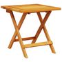 Voir la diapositive 2 : VIDAXL Table d'appoint de jardin 40x40x40 cm bois d acacia massif