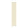 Voir la diapositive 3 : VIDAXL Store plisse creme 50x200 cm largeur du tissu 49,4 cm polyester