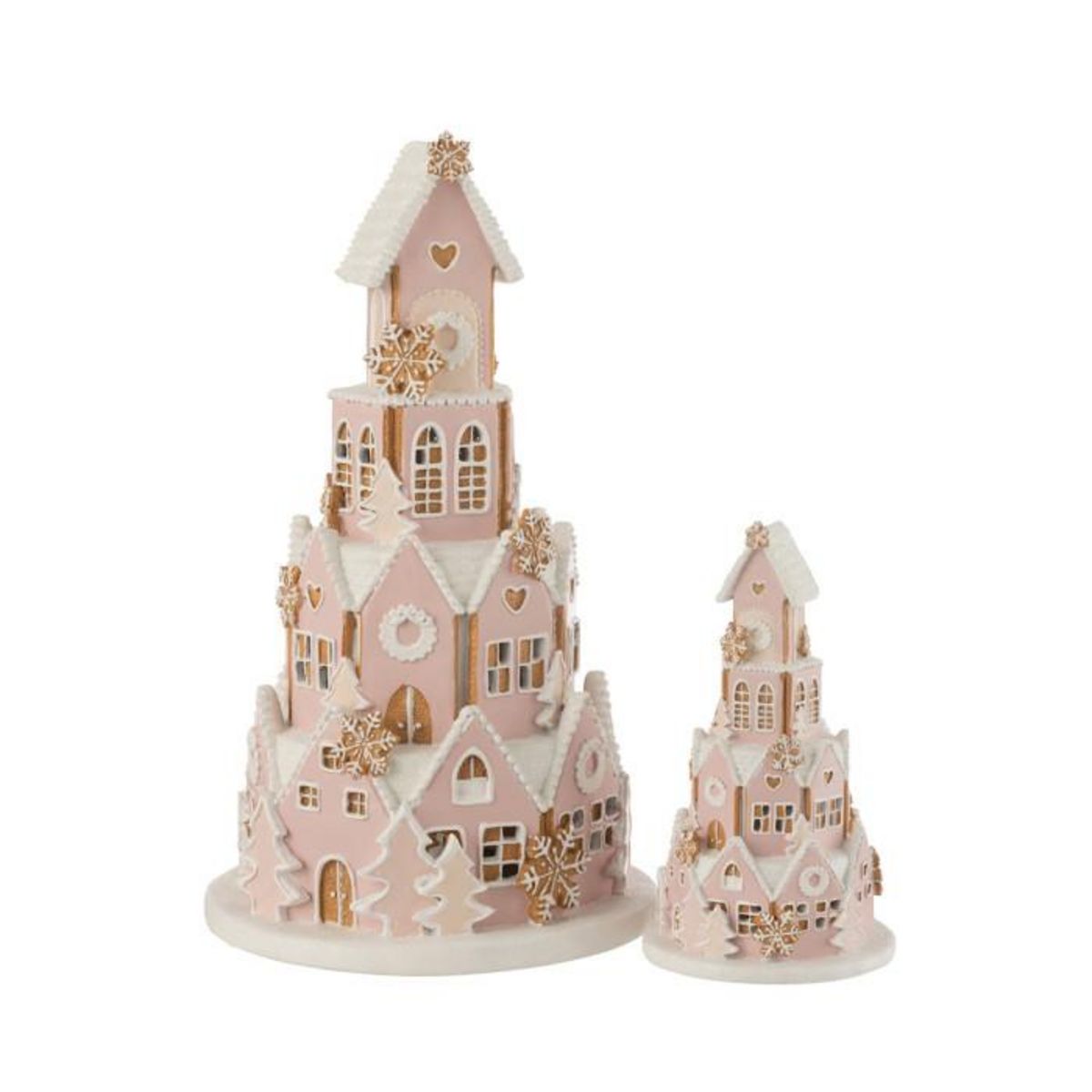 Paris Prix Maison Pain d'Épice Déco  Rosie  42cm Rose