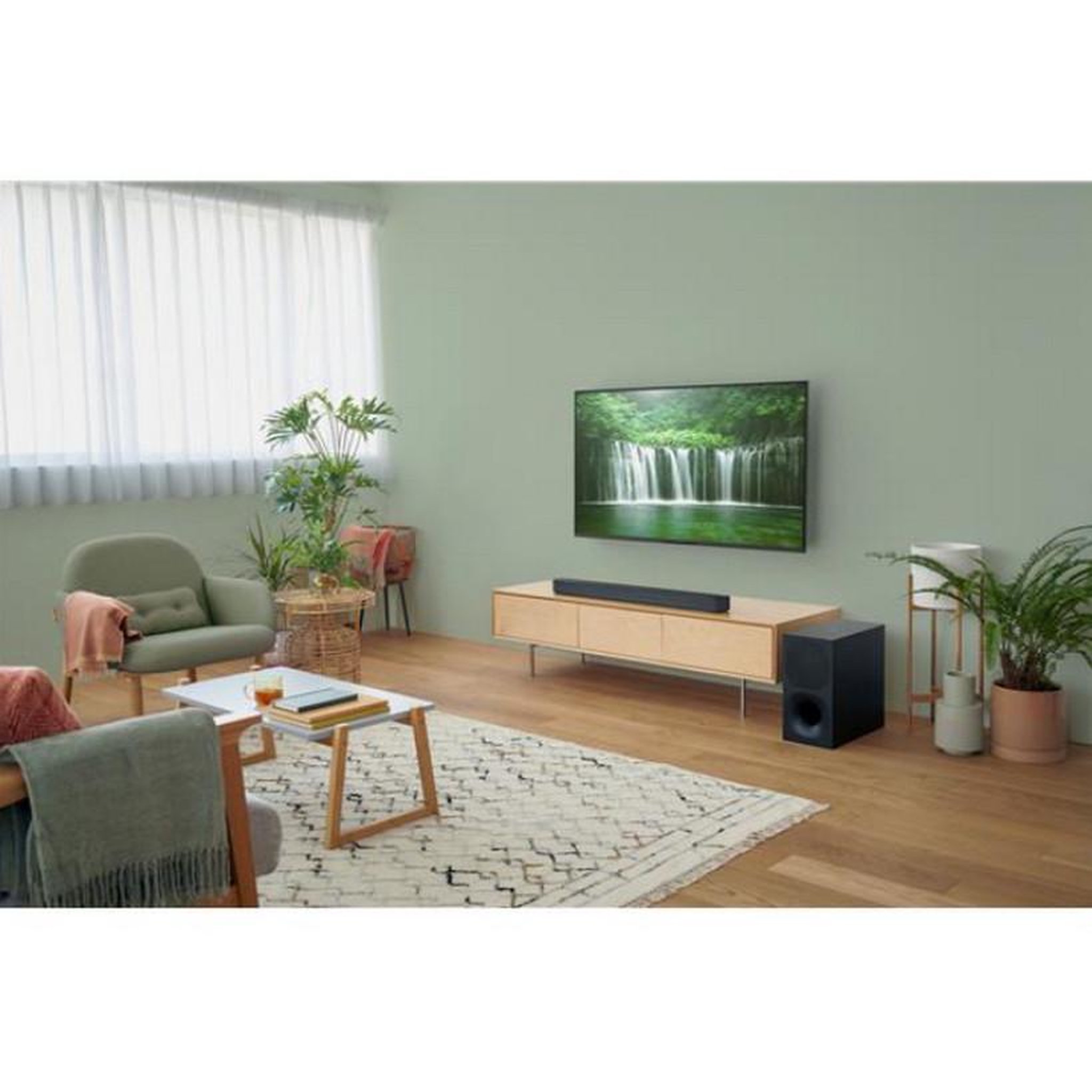 Voir la diapositive 3 : SONY Barre de son 2.1 330w bluetooth noir - hts400