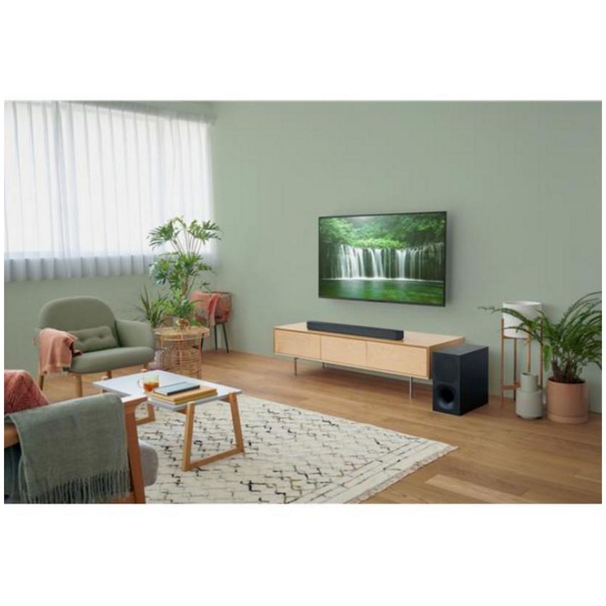 SONY Barre de son 2.1 330w bluetooth noir - HTS400