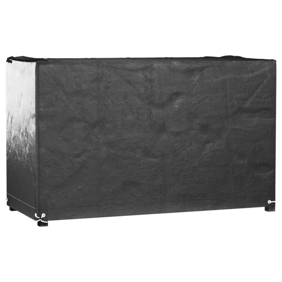 VIDAXL Housses salon de jardin 2pcs 8œillets 125x55x75cm rectangulaire