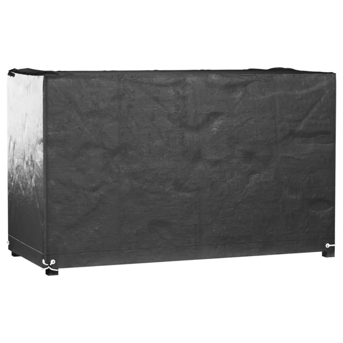 VIDAXL Housses salon de jardin 2pcs 8œillets 125x55x75cm rectangulaire