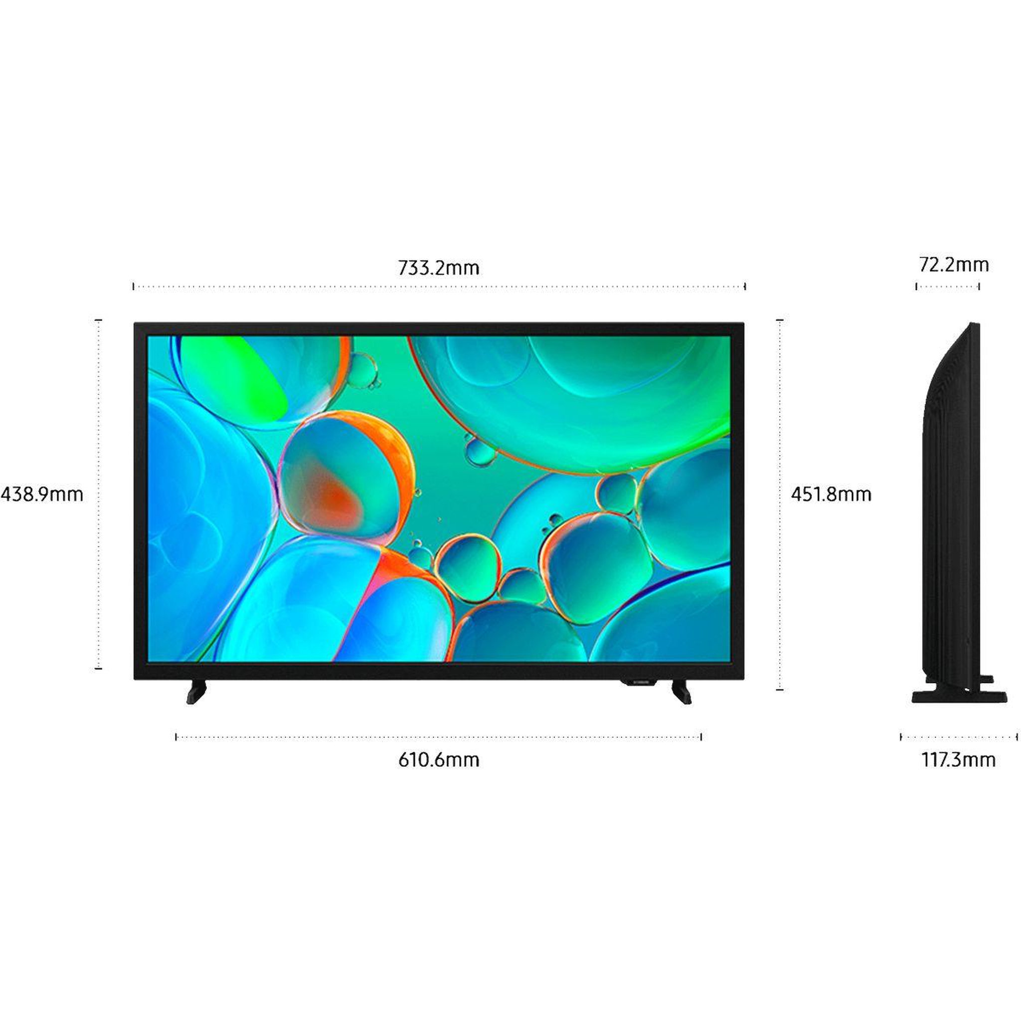 Voir la diapositive 2 : Samsung Tv led tu32h5005fk (2025) 32  (80 cm)