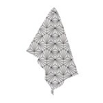 SOLEIL D'OCRE Torchon de cuisine coton OSIRIS, par Soleil d'Ocre