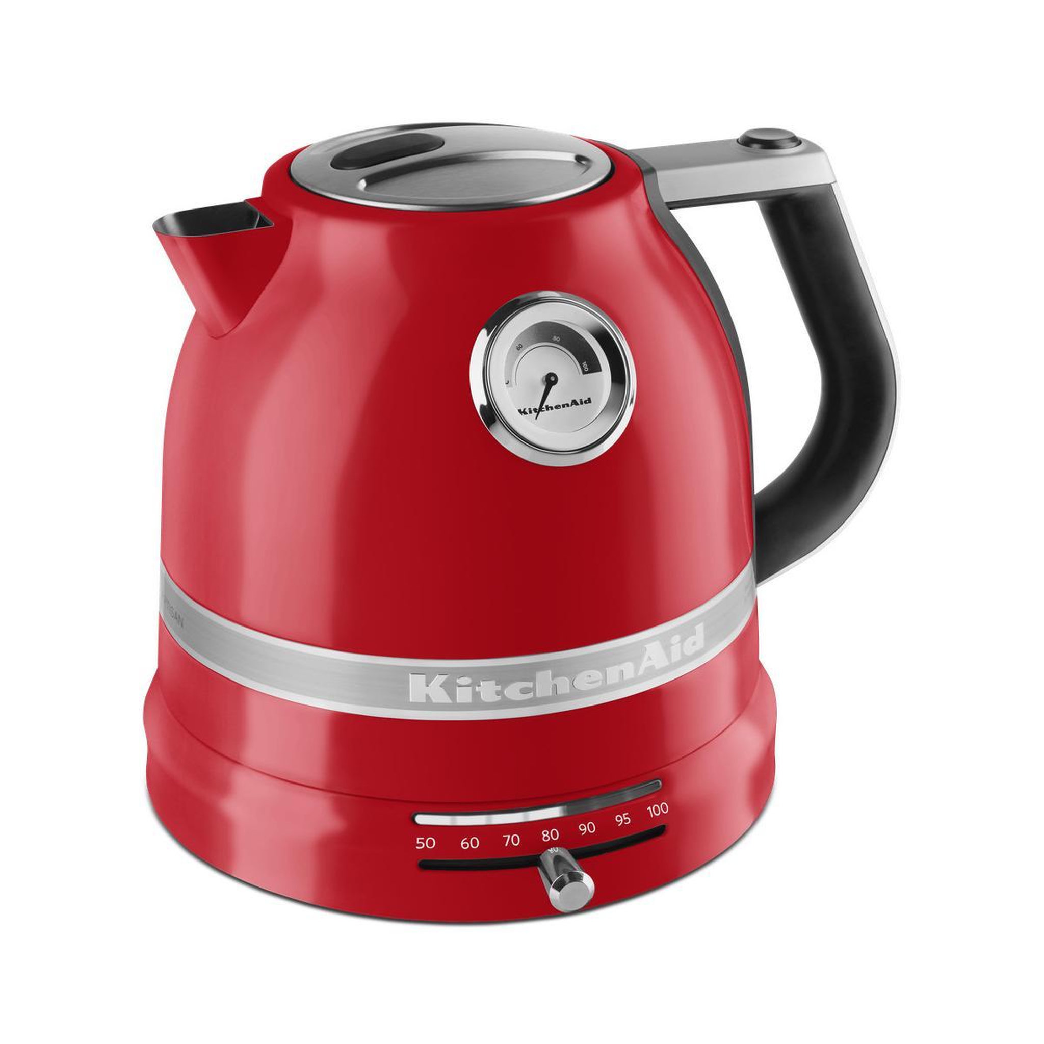 Voir la diapositive 3 : KitchenAid Bouilloire sans fil 1.5l 2400w rouge empire - 5kek1522 eer