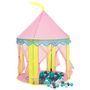 Voir la diapositive 2 : VIDAXL Tente de jeu pour enfants avec 250 balles Rose 100x100x127 cm