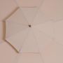 Voir la diapositive 5 : OUTSUNNY Parasol en bois peuplier droit 2 toits polyester 180 g/m² dia. 2,65 x 2,64H m beige