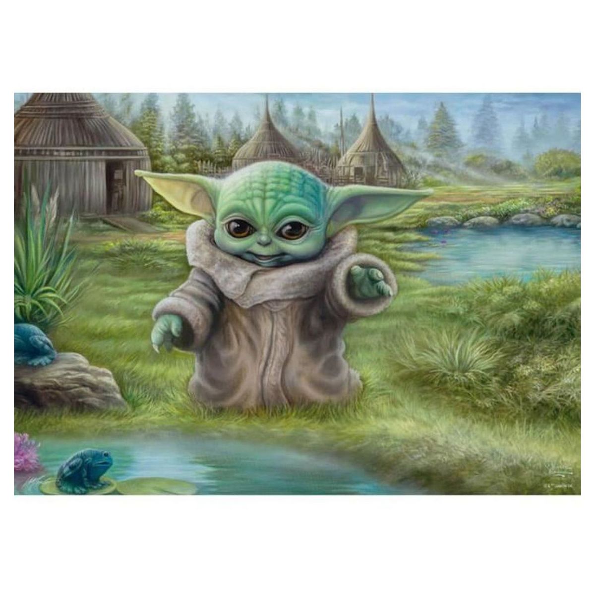 Schmidt Puzzle 1000 pièces - Star Wars The Mandalorian Childs Play