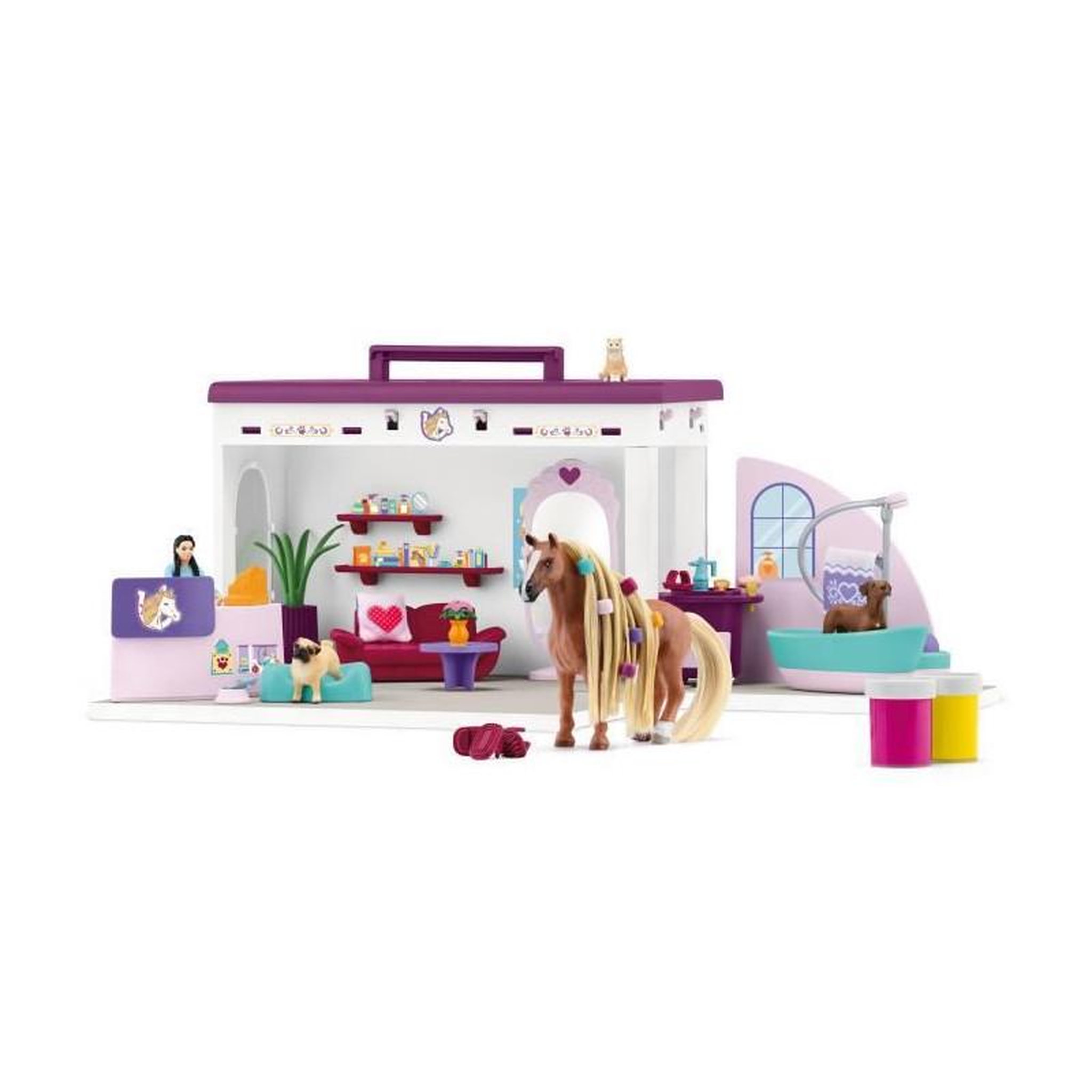 Voir la diapositive 1 : Schleich SCHLEICH - Mallette de Mode - 42614 - Gamme Sofia's Beauties