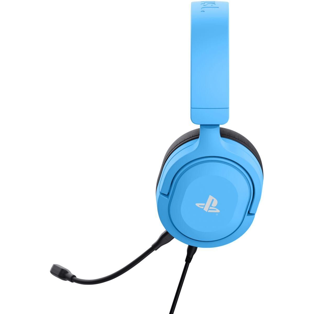 Trust Casque gamer Forta PS5 Bleu