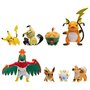 BANDAI Pack de 8 figurines Pokémon Collection n°9