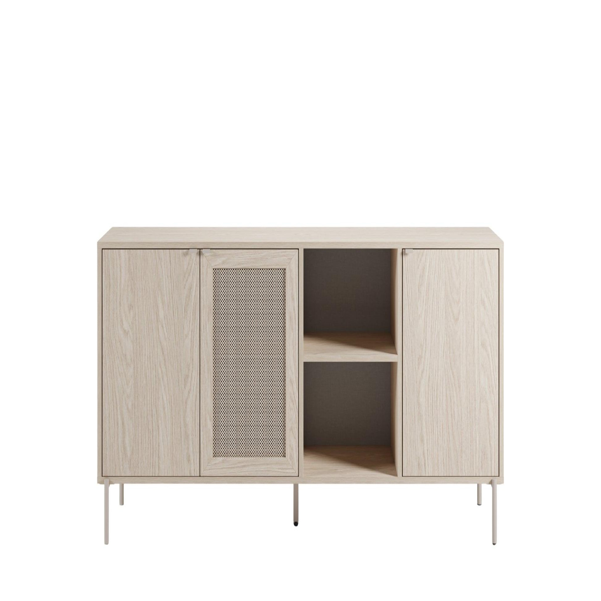 CASANOVA PARIS Vira - buffet 164cm en mélamine beige