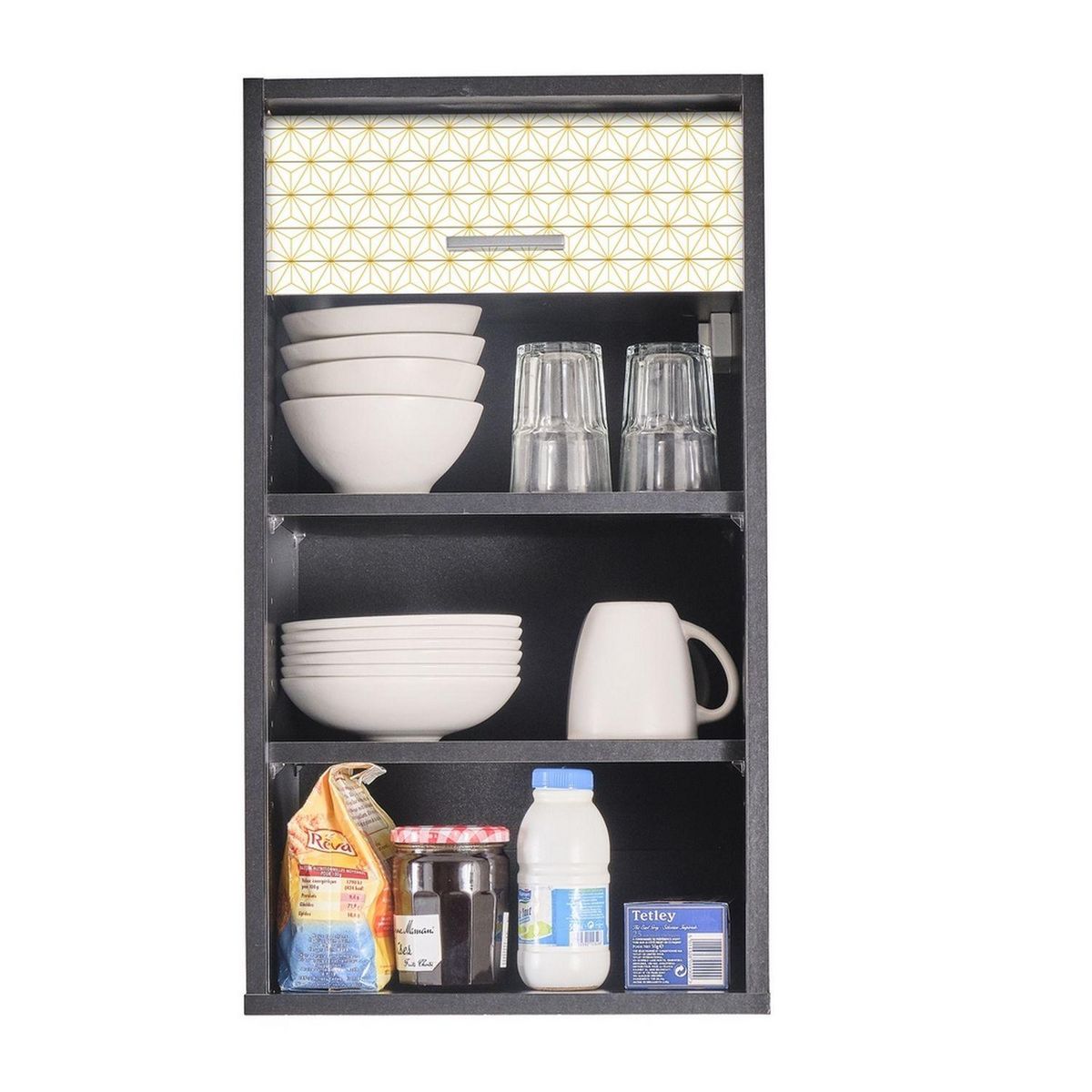 Rangement de cuisine à rideau L40cm COOKING