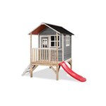 EXIT TOYS Maisonnette en bois pour enfants Loft 300 Gris - Exit Toys