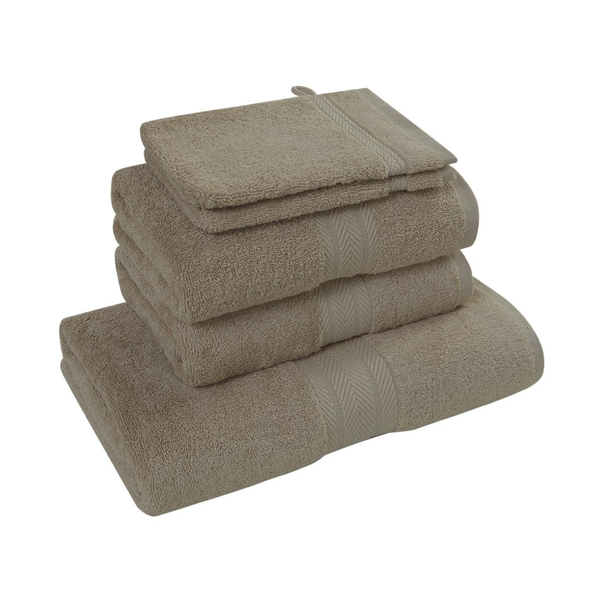 Voir la diapositive 2 : Sensei Maison Ensemble de bain 5 pièces (1 drap de bain + 2 serviettes de toilette + 2 gants) LUXURY