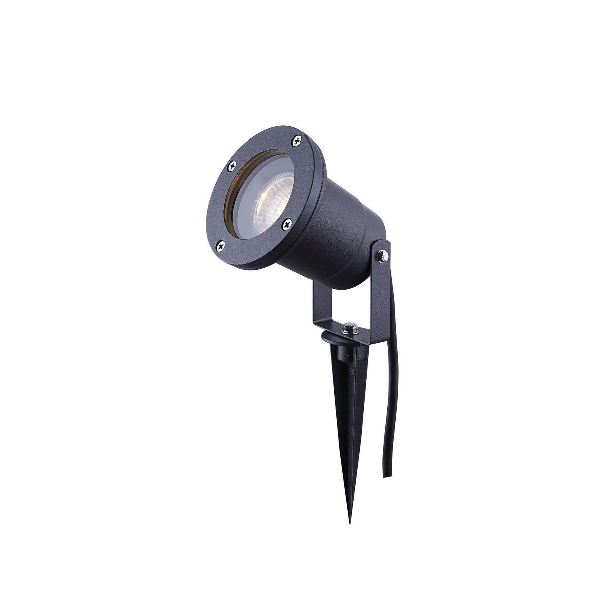 GLOBO Applique d'extérieur à planter - H. 32,5 cm - Anthracite