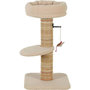 Voir la diapositive 3 : Zolux Arbre a chat griffoir - ZOLUX - Stable - Espace de repos - Jeu souris - Sisal - 70 cm - Boréal - Beige