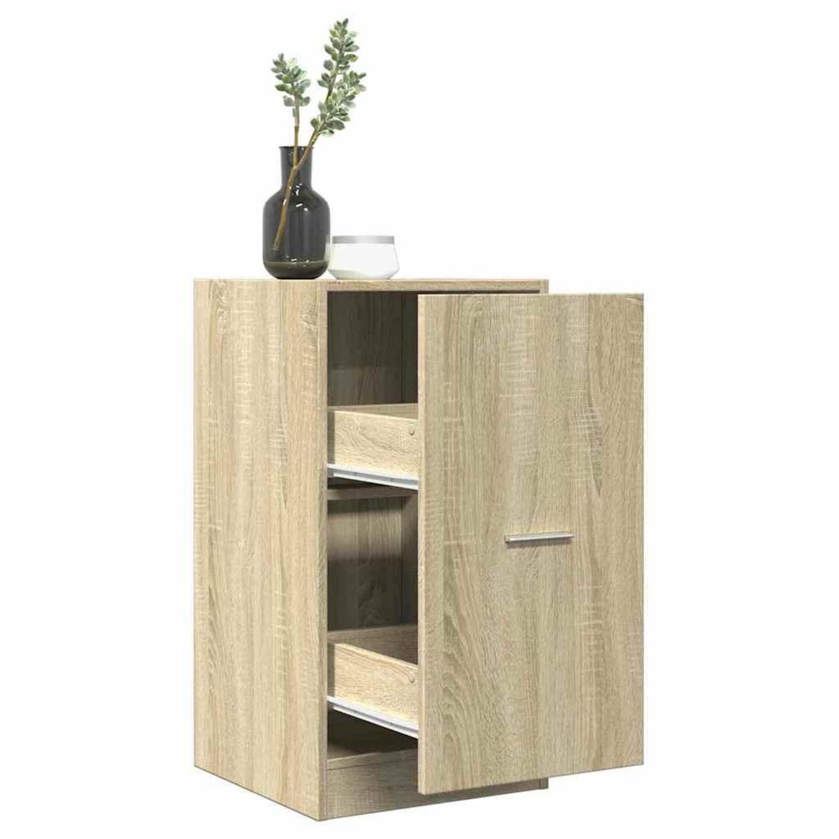 VIDAXL Armoire d'apothicaire chene sonoma 40x41x77,5cm bois ingenierie