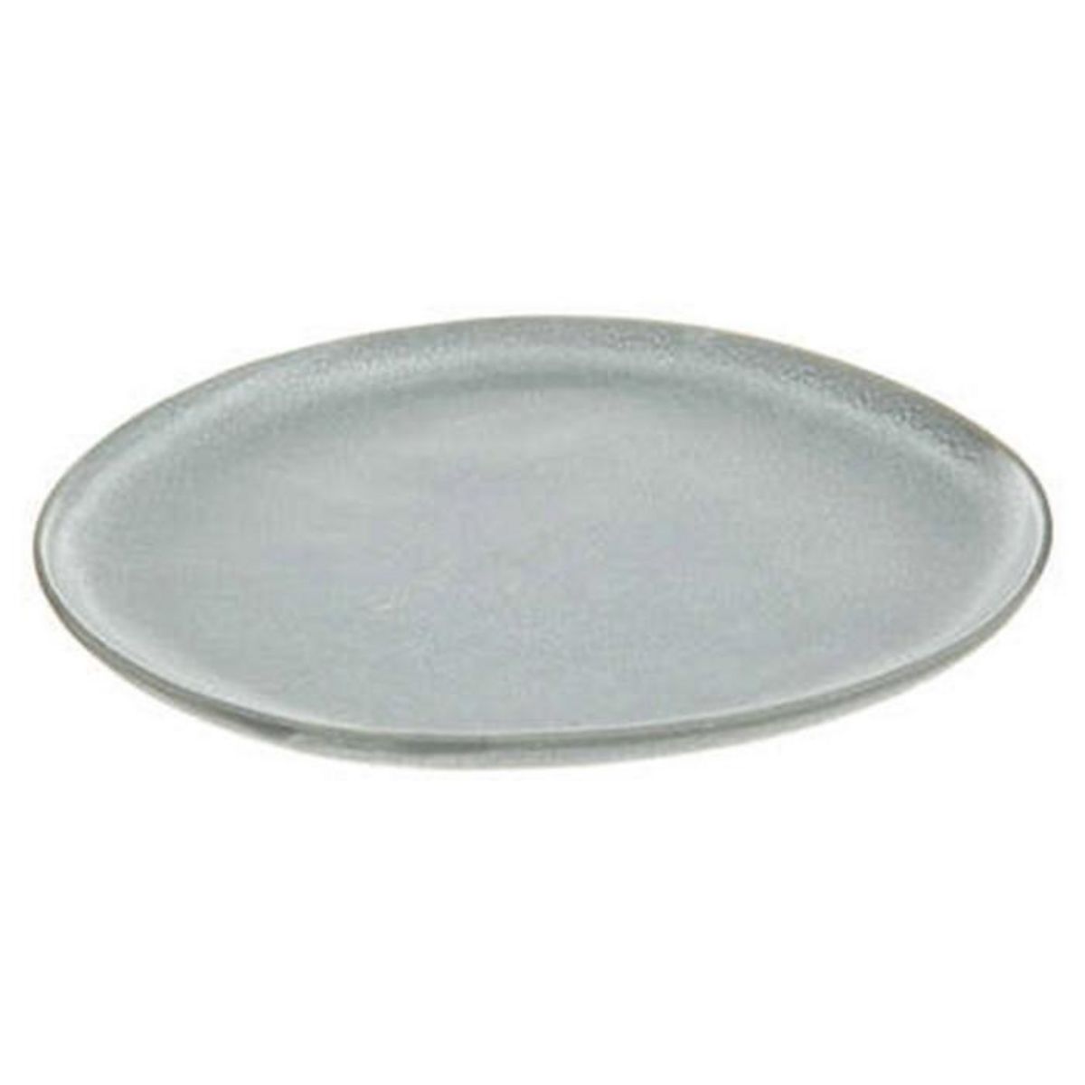 SECRET DE GOURMET Lot de 6 Assiettes Plates  Spring Water  27cm Gris