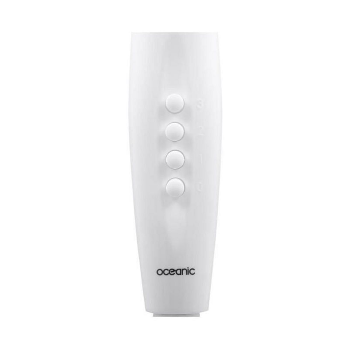 OCEANIC Ventilateur sur pied OCEANIC - 45W - Diametre 40 cm - Hauteur reglable - Oscillation - Blanc