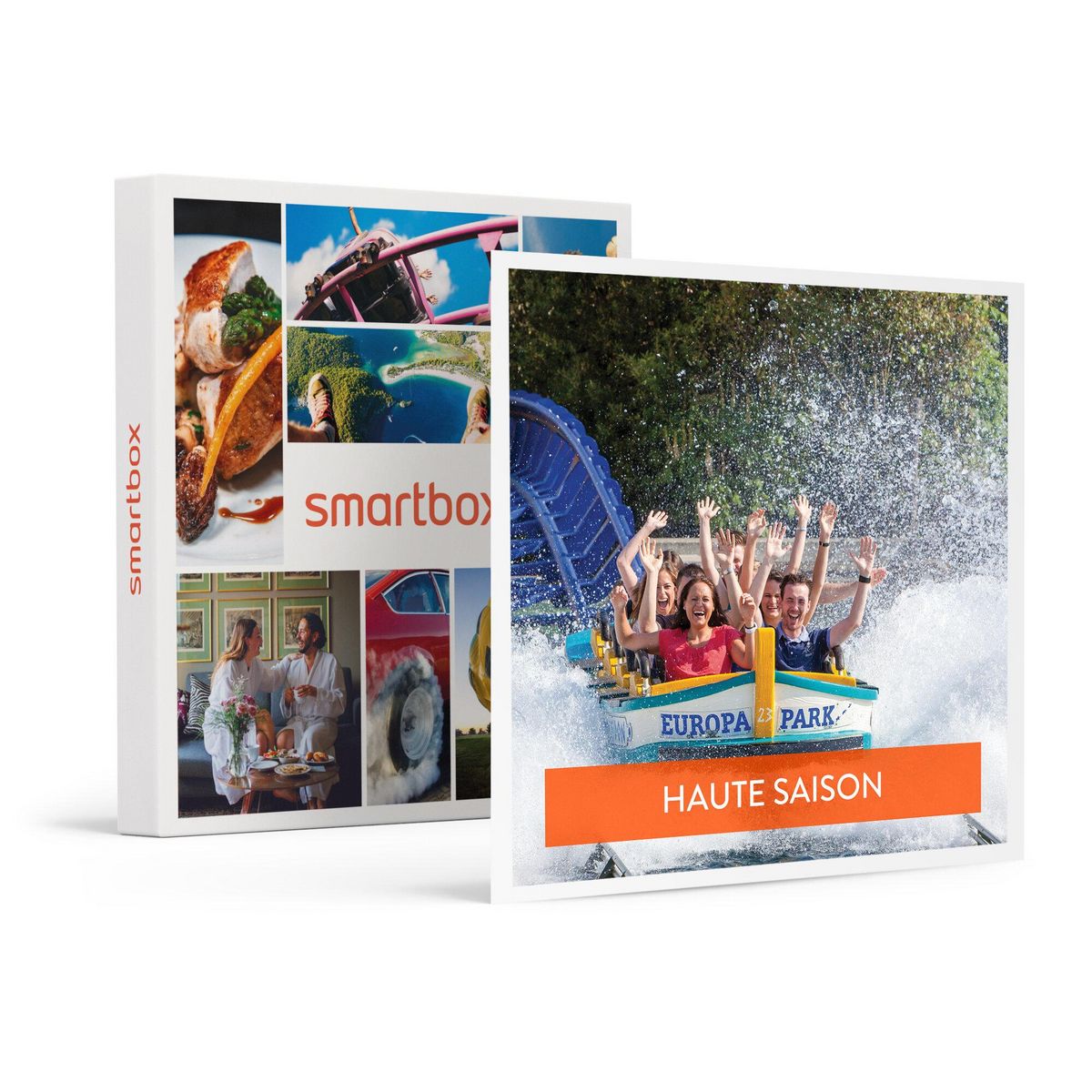 Smartbox Europa-Park 2025 en famille : 1 entrée adulte et 1 entrée enfant pour une journée en haute saison - Coffret Cadeau Sport & Aventure