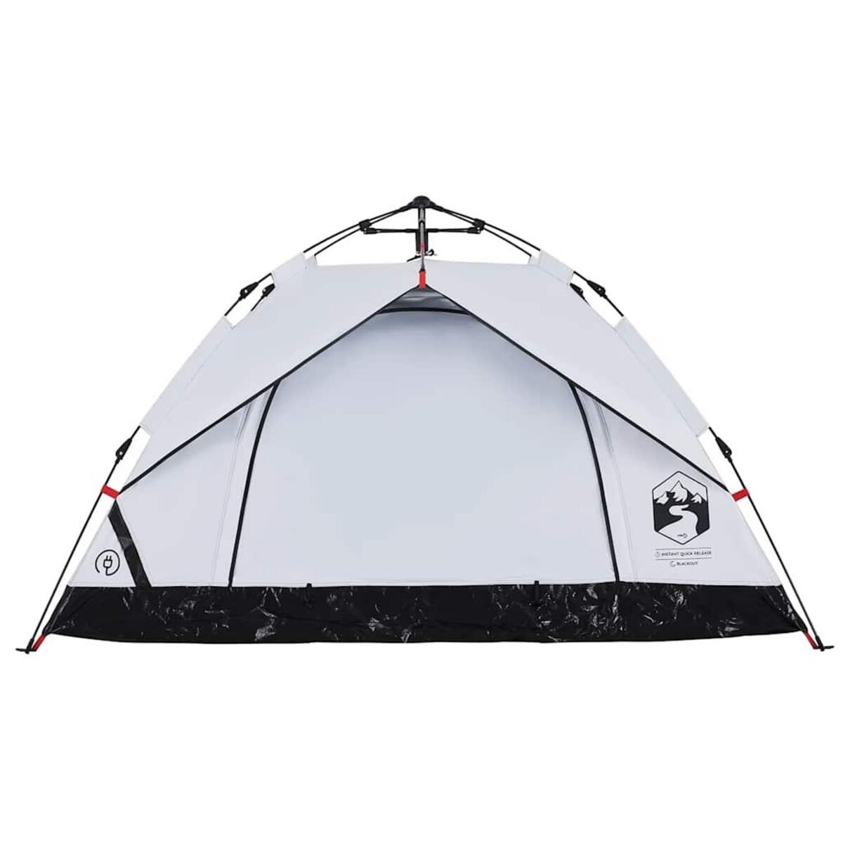 VIDAXL Tente de camping a dome 3 personnes liberation rapide