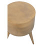 Voir la diapositive 2 : Paris Prix Tabouret Design  Fone  41cm Or