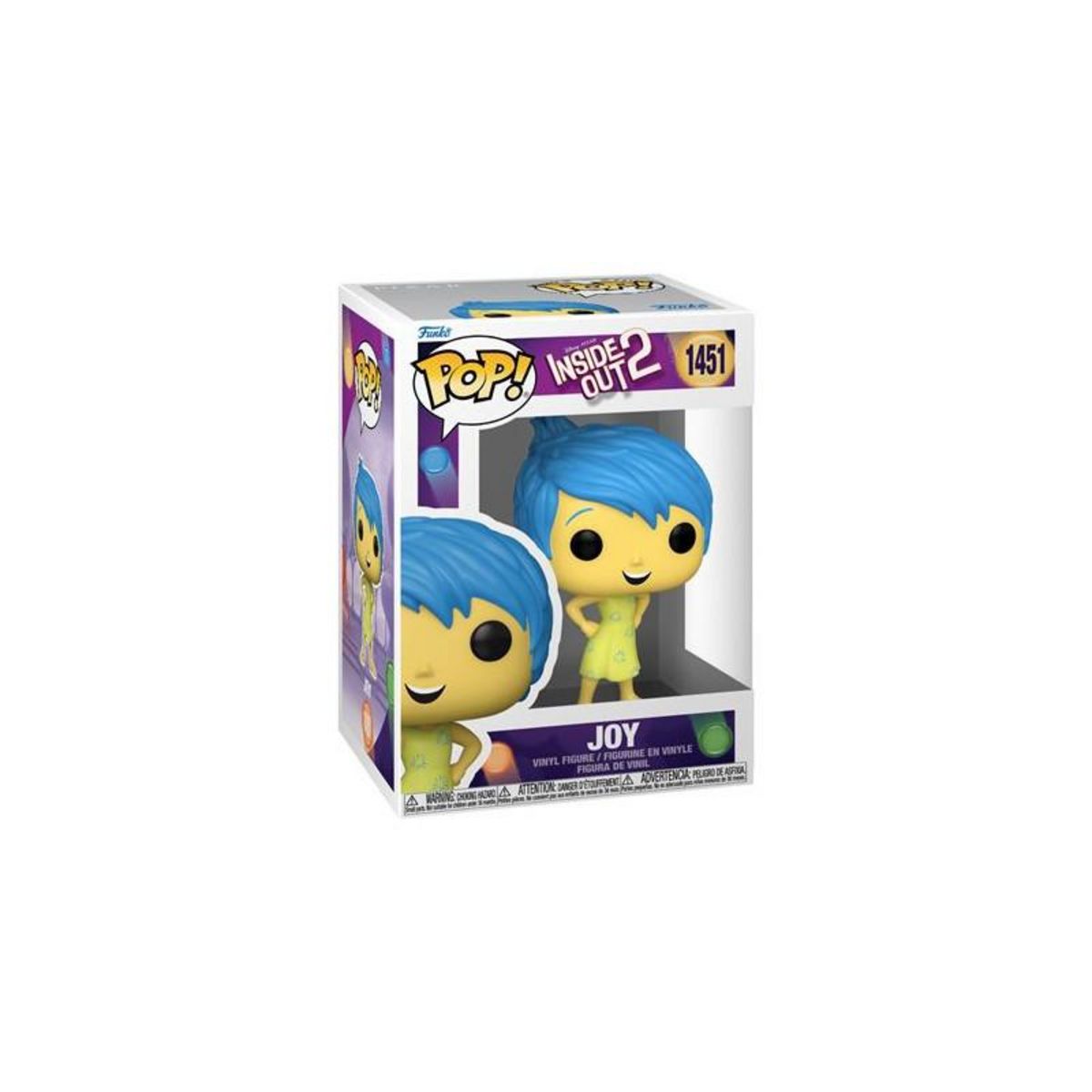 Funko Figurine Funko Pop Disney Vice Versa Inside Out 2 Joy