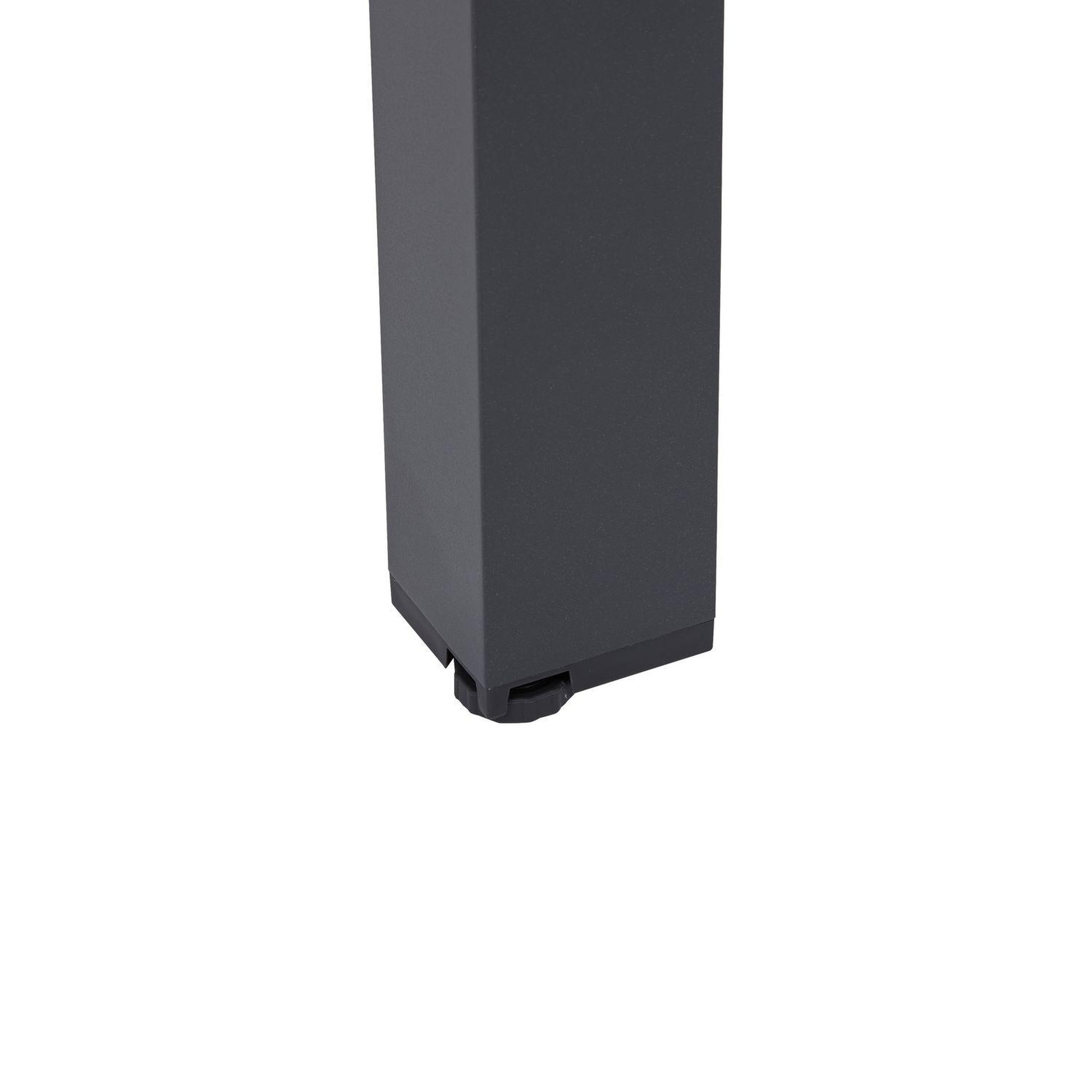 Voir la diapositive 3 : HESPERIDE Console de jardin en aluminium effet bois evasion
