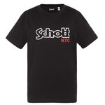 Schott T Shirt  Garçon Schott VINTAGE. Coloris disponibles : Noir
