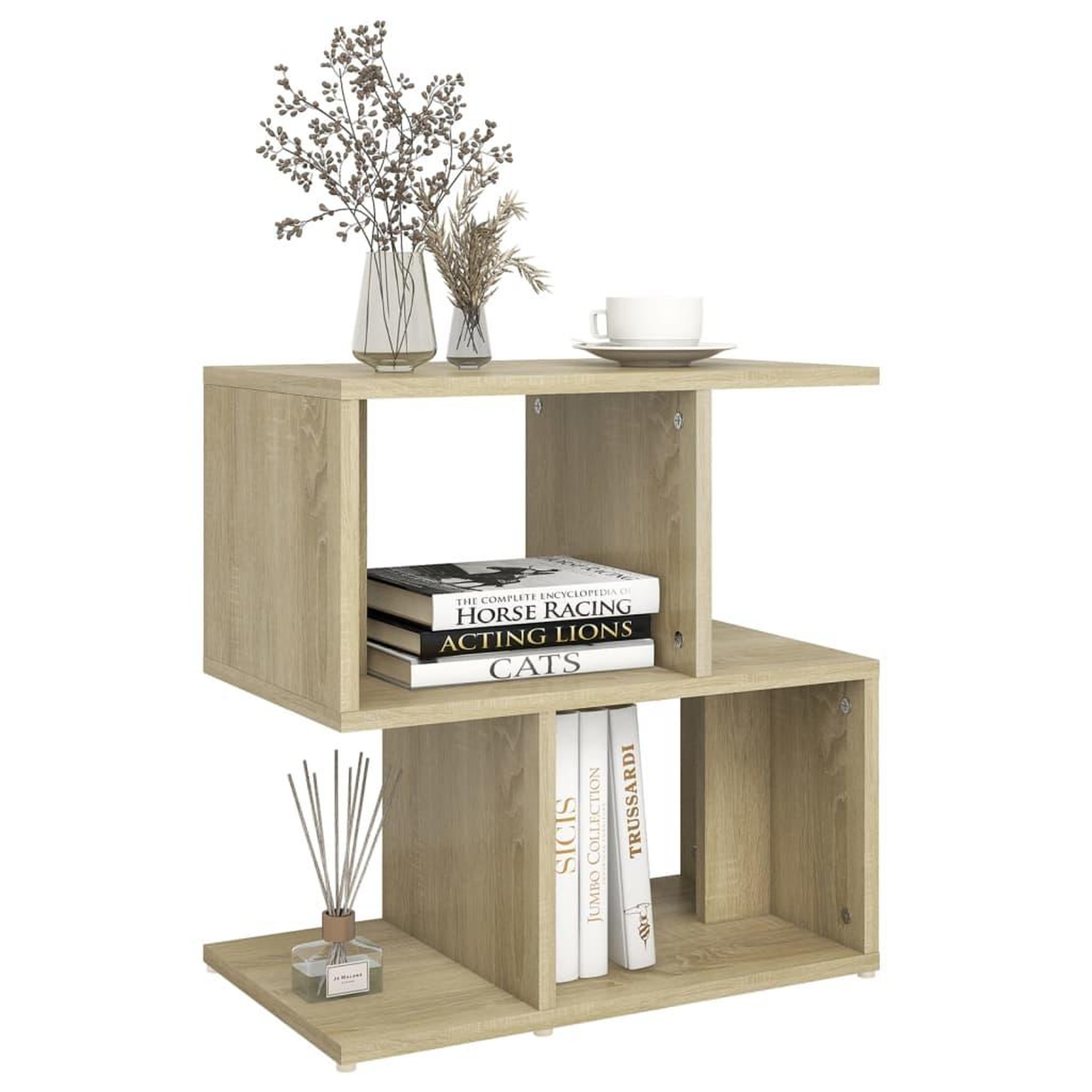 Voir la diapositive 4 : VIDAXL Tables de chevet 2pcs chene sonoma 50x30x51,5cm bois ingenierie