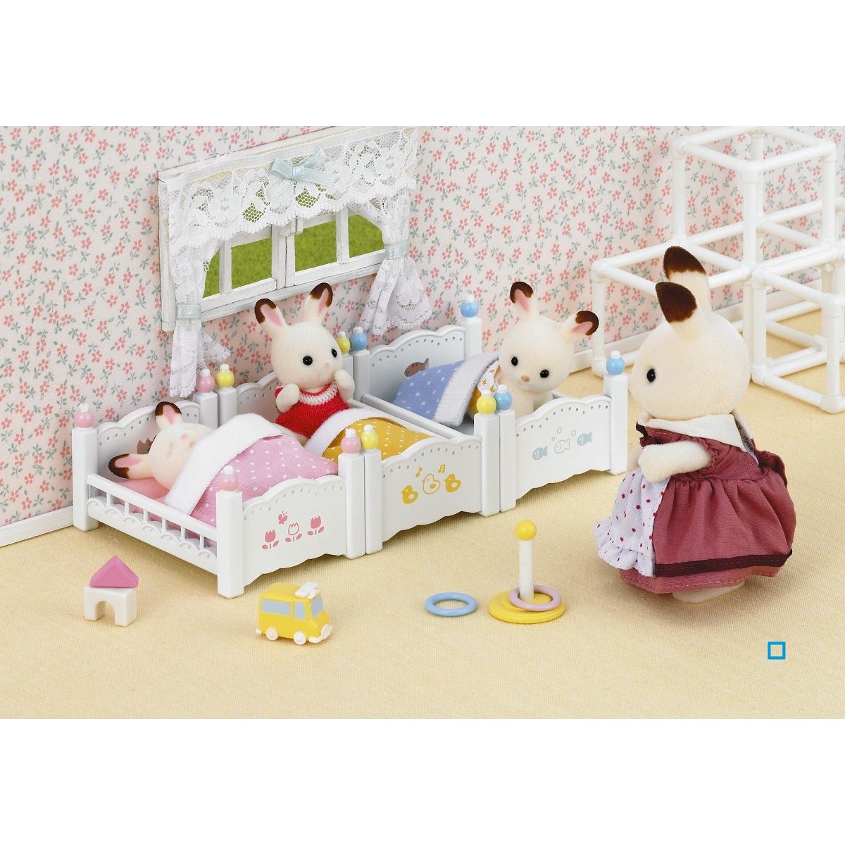 Epoch d'Enfance 4448 Lits Superposés à 3 Couchettes Bébés Sylvanian