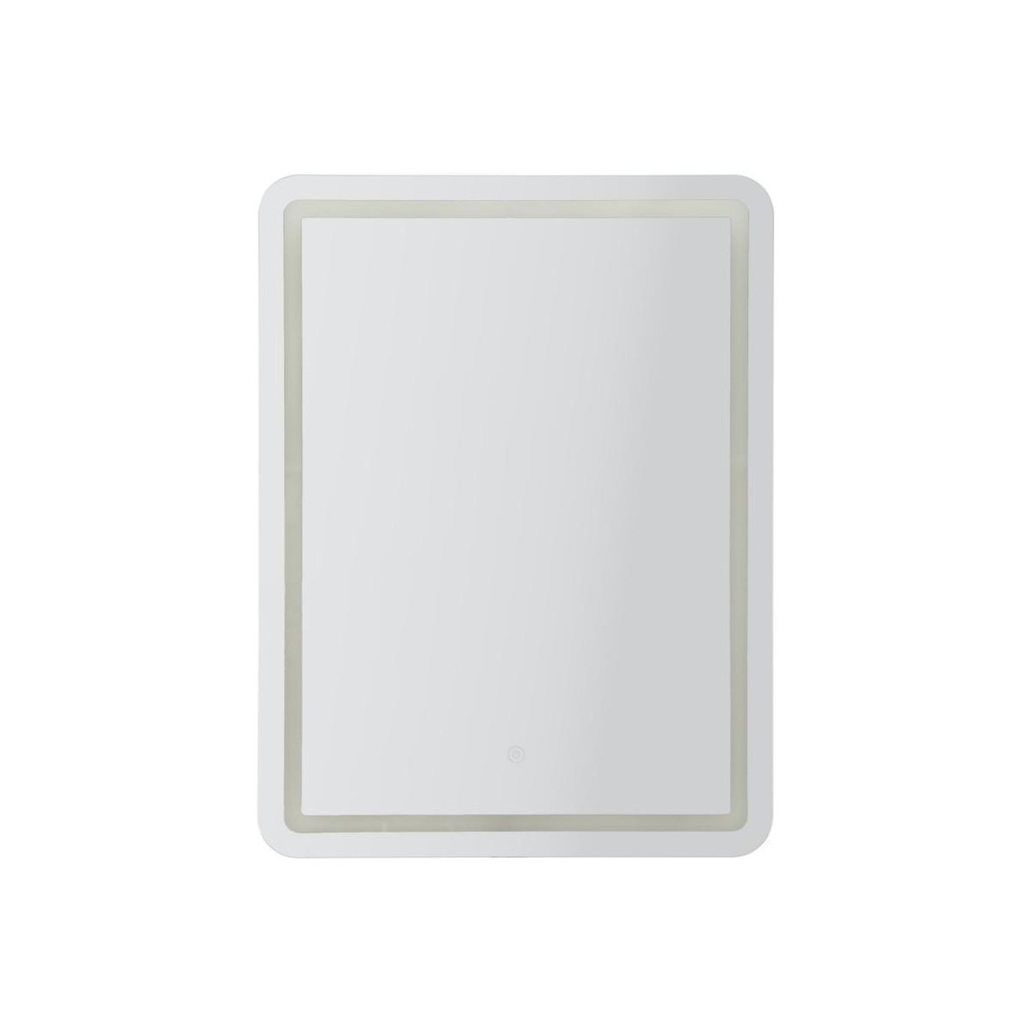 Paris Prix Miroir mural led  simple  80cm argent