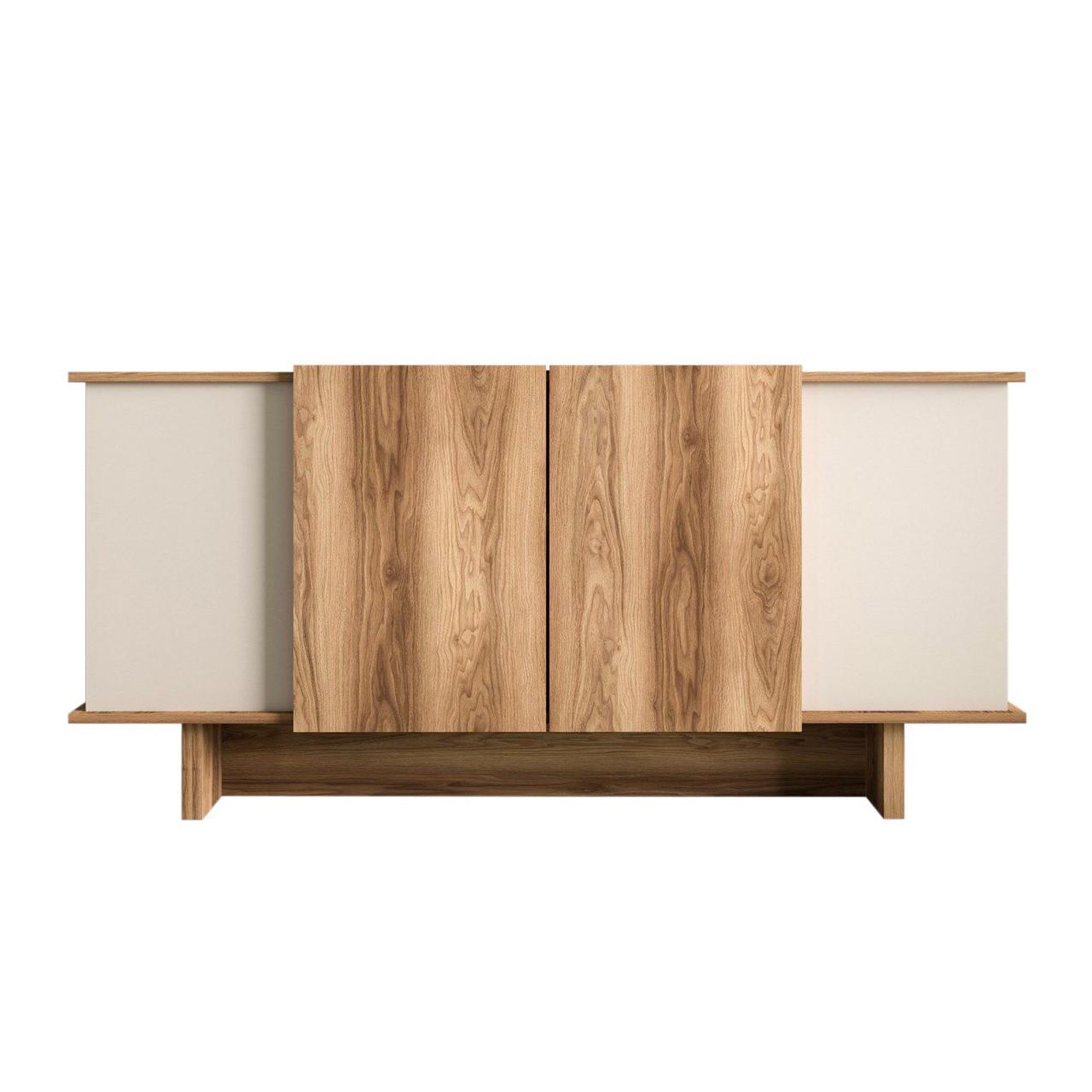 Habitat et Jardin Buffet en bois  diana  - 180 x 40 x 81 cm - beige