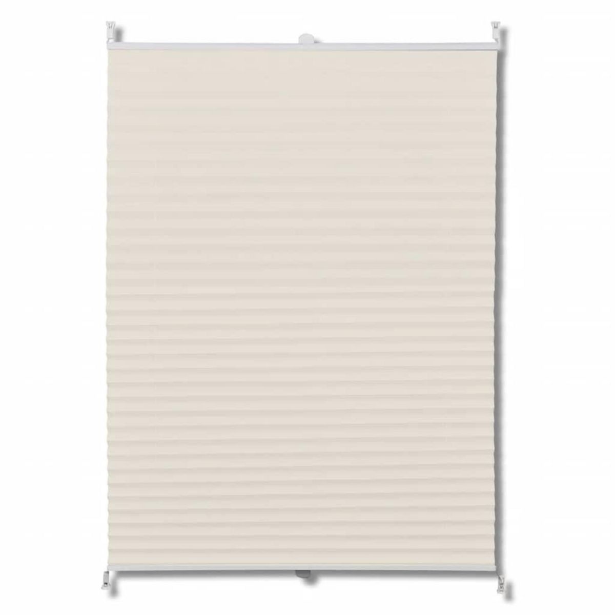 VIDAXL Store plisse 50x100 cm Creme