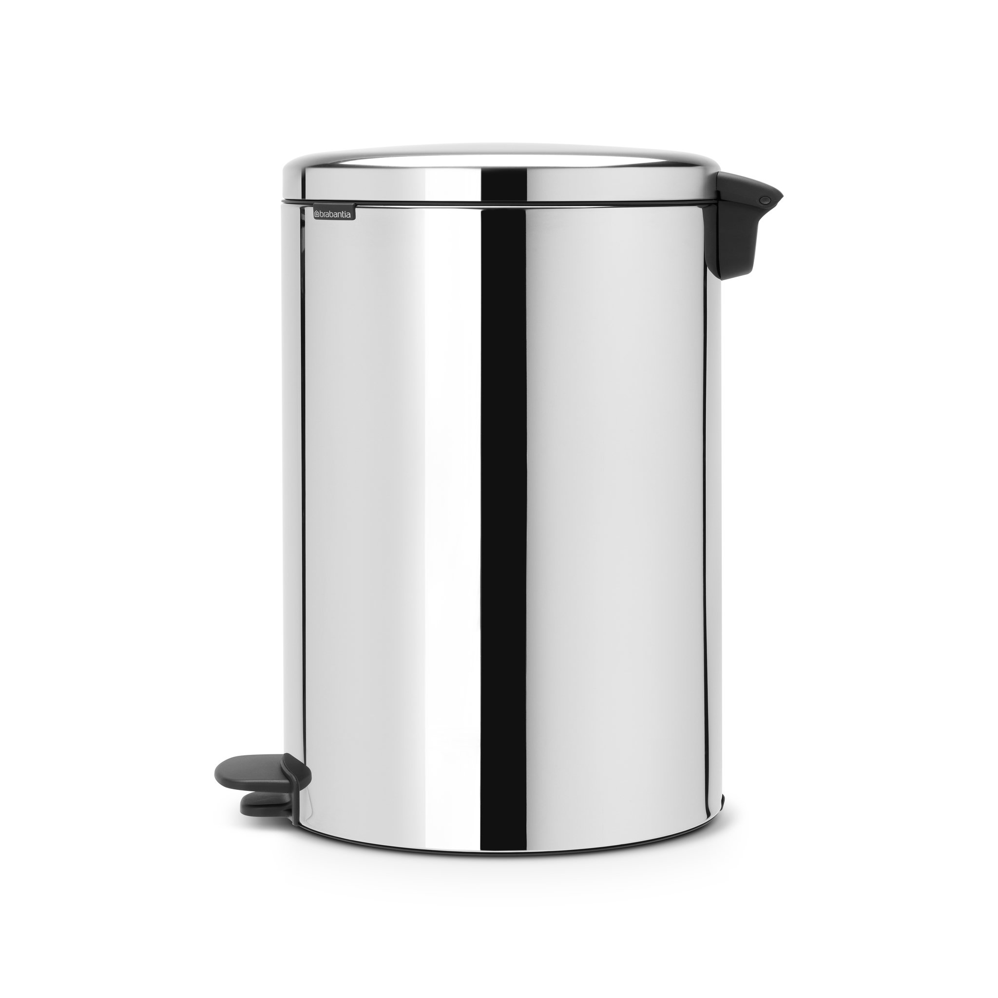 Voir la diapositive 3 : BRABANTIA Poubelle à pédale NEWICON 30 L BRILLIANT STEEL