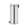 Voir la diapositive 3 : BRABANTIA Poubelle à pédale NEWICON 30 L BRILLIANT STEEL