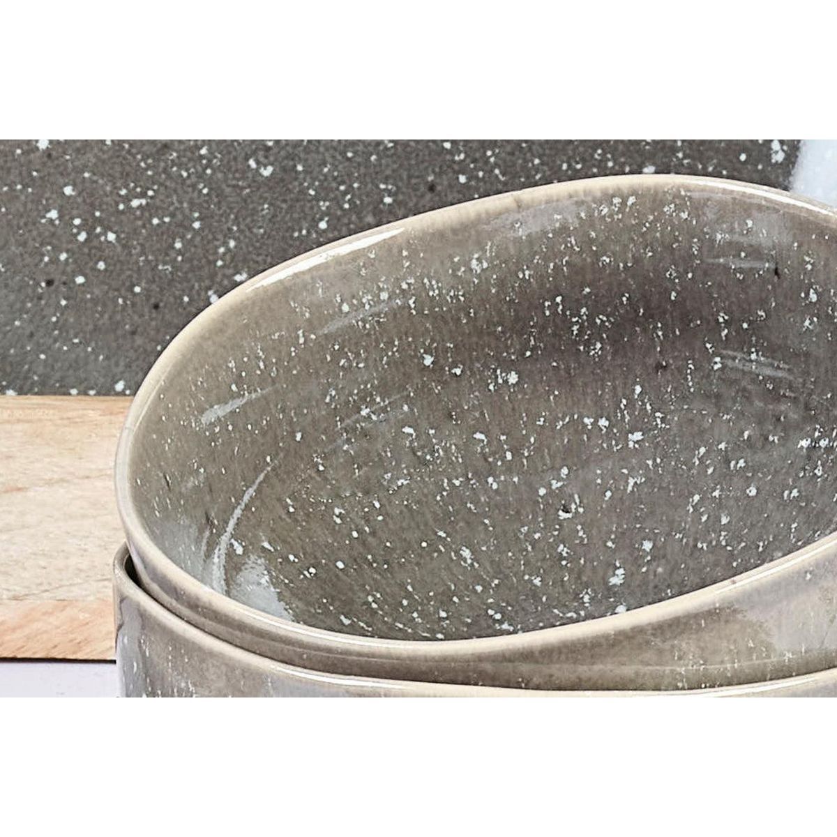 BJORN Bol STELLAR Ø14cm - 6 pièces - Gris béton