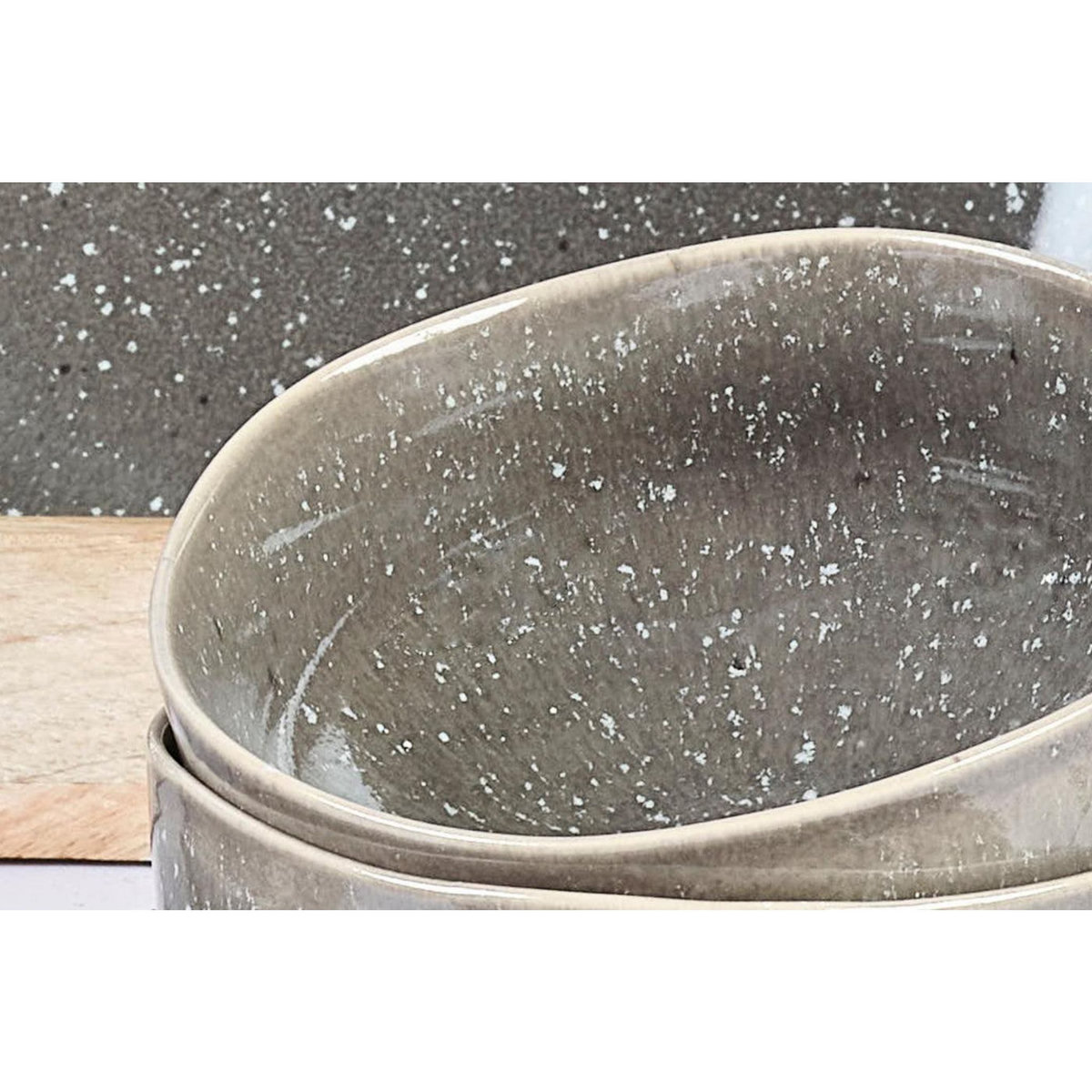 BJORN Bol STELLAR Ø14cm - 6 pièces - Gris béton